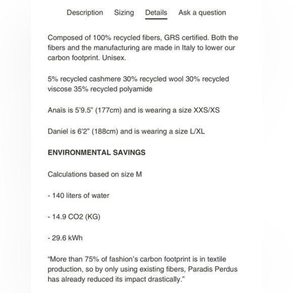 Paradis Purdue Joseph Color Block Intarsia Sweater - Picture 10 of 10